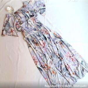 Jaase Maxi Dress - Floral Print (M)